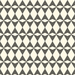Seamless abstract geometric pattern with lines and rhombuses for fabric, background, surface design, packaging Vector illustration