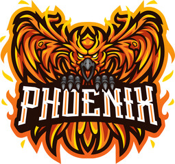 Phoenix esport mascot © Logitex