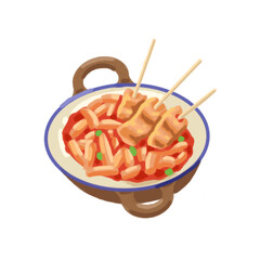 Korean traditional food, Tteokbokki