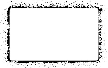 lansdacepe grunge border vector