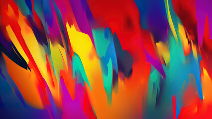 Fototapeta na wymiar abstract background wallpaper colorful painting generative ai