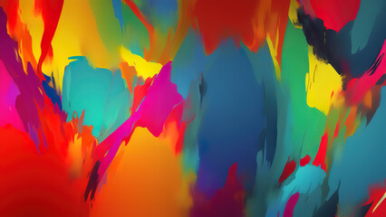 abstract background wallpaper colorful painting generative ai