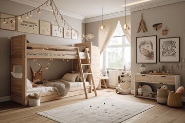 Bright and Airy Childrens Room