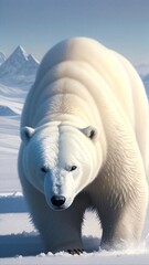 Polar bear, generative ai