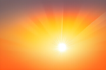 Obraz premium sun in the sky