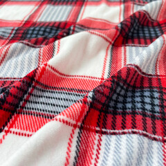 Colorful printed super soft fabric details