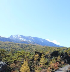 「黒斑山」/北東方向から見た風景