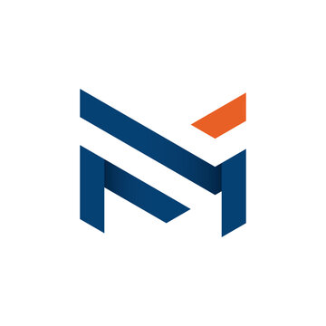 Multiple Initial Logo MNS Creative