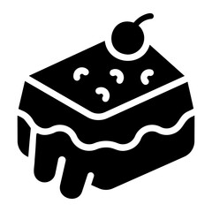 tiramisu glyph icon