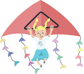 illustration of children's day