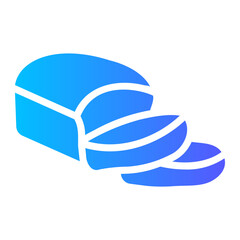 bread gradient icon