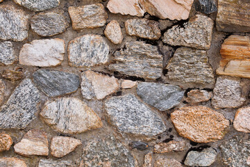 close-up shot of rocks with various textures, colors, and patterns. Rocks symbolize strength,...