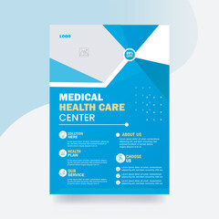 Medical Business Flyer Health Care Banner Cover Template