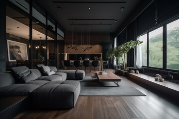 Beautiful modern luxury interiors