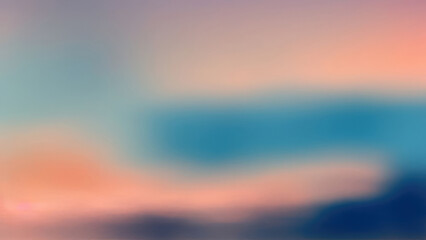 Obraz premium An alluring 4K abstract background image with a minimalist approach, showcasing smooth, soothing color transitions that create a serene atmosphere.