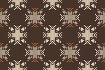 Ethnic design border. Geometric ethnic pattern traditional Design It is a pattern geometric shapes. Create beautiful fabric patterns. Design for print. Using in the fashion industry.