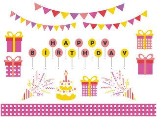 birthday illustration