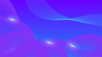 Vector blue purple flat gradient abstract background