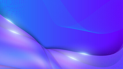 Modern blue purple abstract presentation background with stripes lines