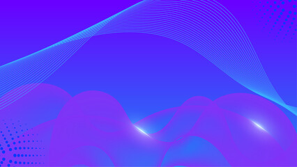 Vector blue purple gradient abstract background