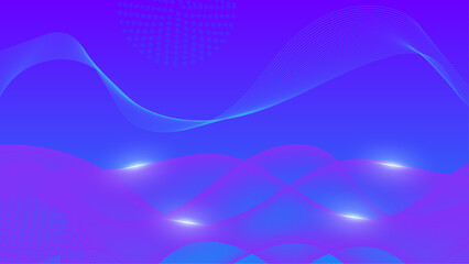 Vector blue purple gradient minimalist background