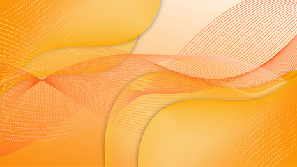Vector orange yellow flat gradient abstract background