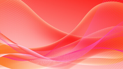 Vector red gradient abstract background
