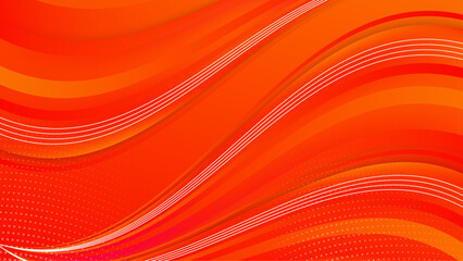 Modern red abstract presentation background with stripes lines
