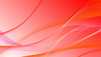 Vector red gradient minimalist background
