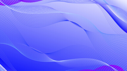 Modern blue purple abstract presentation background with stripes lines