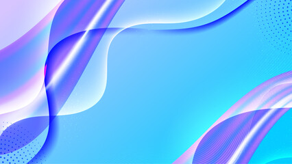 Vector blue purple abstract geometric shapes background