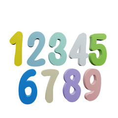 numbers series for kids