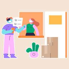 Contactless delivery