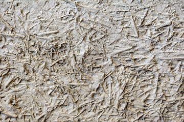 Textured plaster and paint background to create a background or textures for the design of a beautiful grunge background. Panoramic abstract decorative background. 