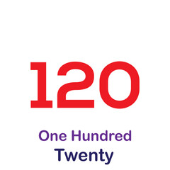 Cardinal number icon flat style illustration for children