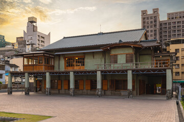 Shoyoen Japanese Garden located in Kaohsiung city, Taiwan