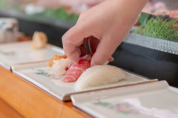 職人技が光る握り寿司