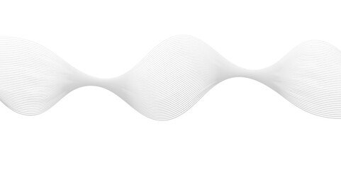 abstract wave line white background