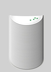 Vorlage halbe Teller