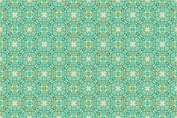 Abstract seamless pattern, seamless wallpaper, seamless background designed for use for interior, wallpaper, fabric, curtain, carpet, clothing, Batik, satin, background, illustration, Embroidery style