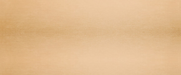 Sheet of brown cardboard. Abstract background. View from above with Selective focus and Close-up.