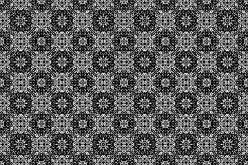 Abstract seamless pattern, seamless wallpaper, seamless background designed for use for interior, wallpaper, fabric, curtain, carpet, clothing, Batik, satin, background, illustration, Embroidery style