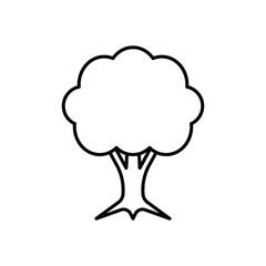 Tree icon vector design template