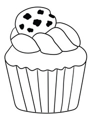 Enjoy hours of fun and relaxation with this delightful cupcake coloring book! Featuring intricate outlines of cupcakes decorated with swirls, and more, this book is perfect for both kids and adults.