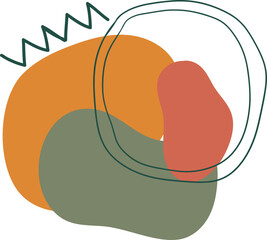 Abstract Shape Illustration
