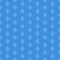 Blue seamless pattern with rhombuses