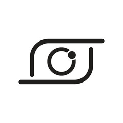 Camera icon vector