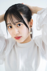 若い爽やかな女性