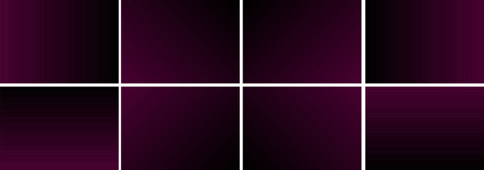 Fototapeta premium Gradient. Collection of abstract fabric backgrounds with space for design. Artistic background for design. Combination of black, brown