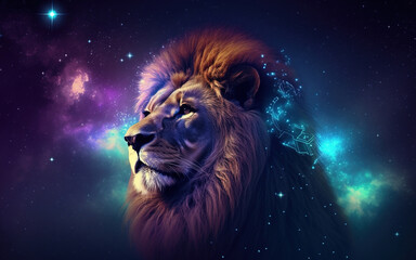 Leo astrological zodiac sign symbol animal